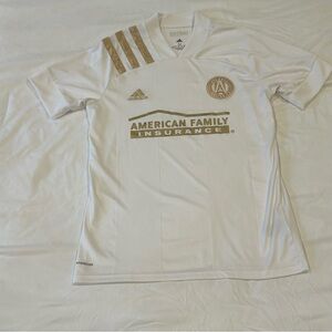 Atlanta United Alternate Jersey - White with Gold Accents
